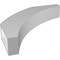 Ekena Millwork 6-in. W x 32-in. D x 32-in. H Thorton Architectural Grade PVC Knee Brace BRCP06X32X32THR - alternate 4
